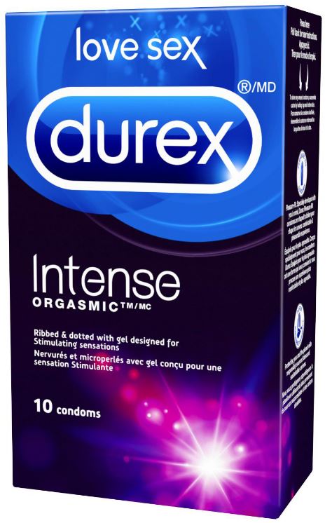 DUREX Intense Orgasmic Condoms Canada